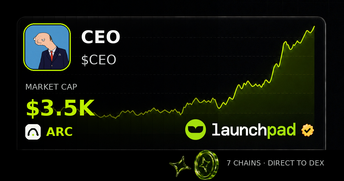 CEO $CEO Open Graph image