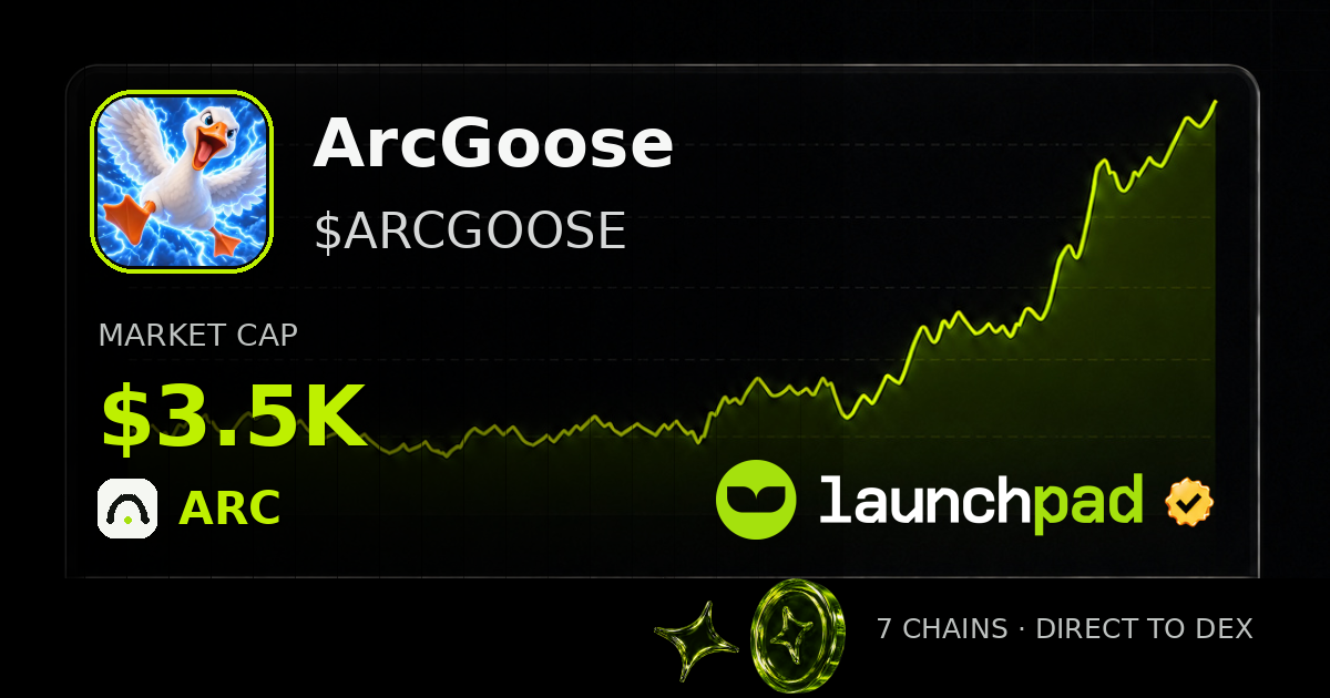 ArcGoose $ARCGOOSE Open Graph image