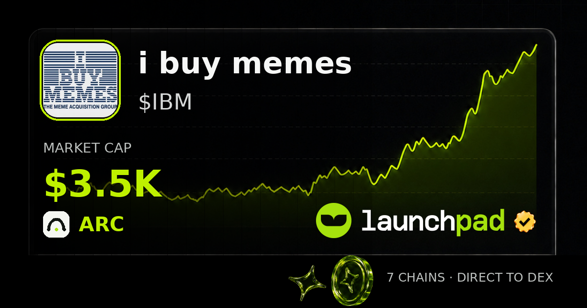 i buy memes $IBM Open Graph image