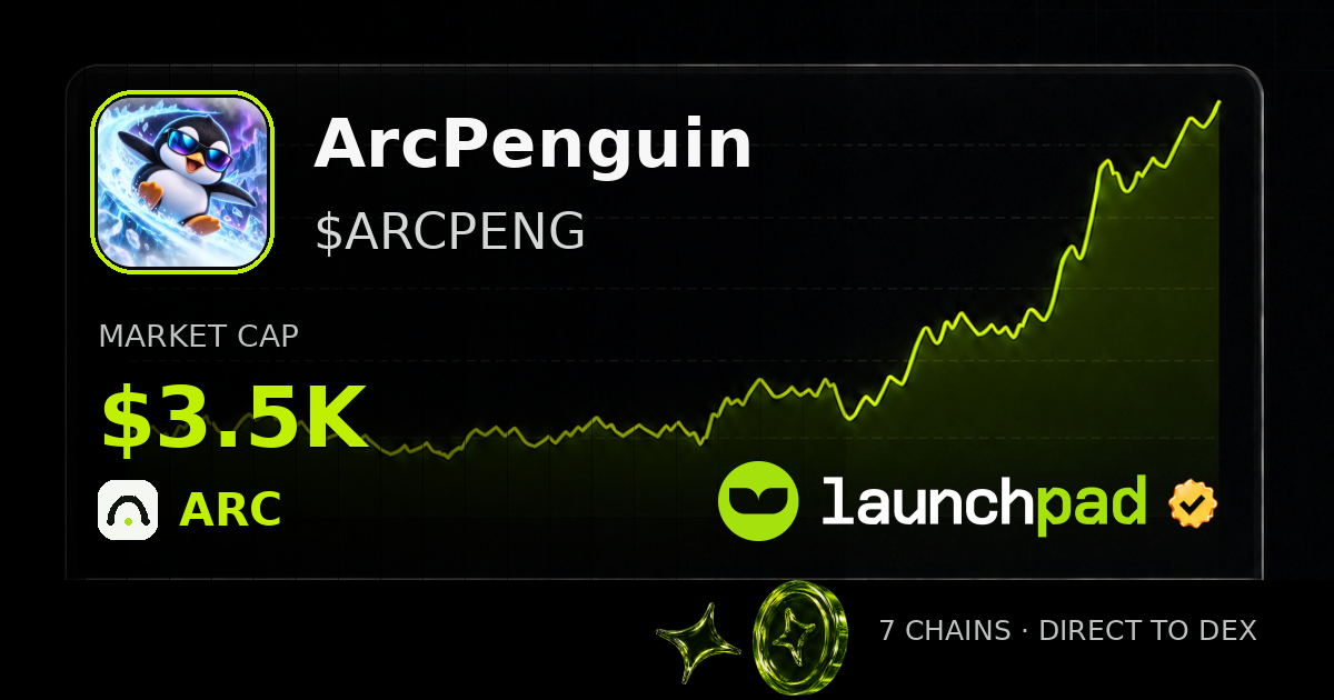 ArcPenguin $ARCPENG Open Graph image