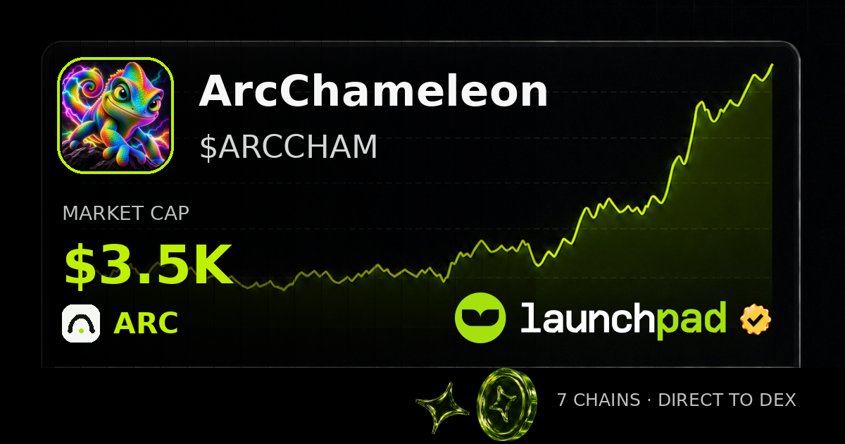 ArcChameleon $ARCCHAM Open Graph image