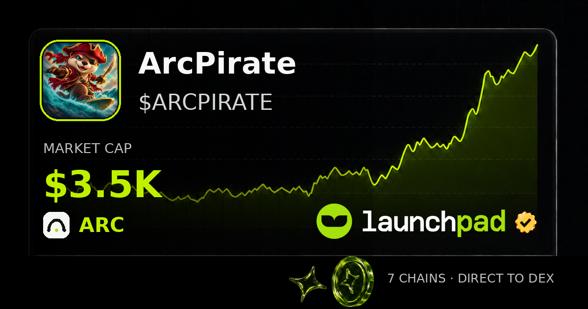 ArcPirate $ARCPIRATE Open Graph image