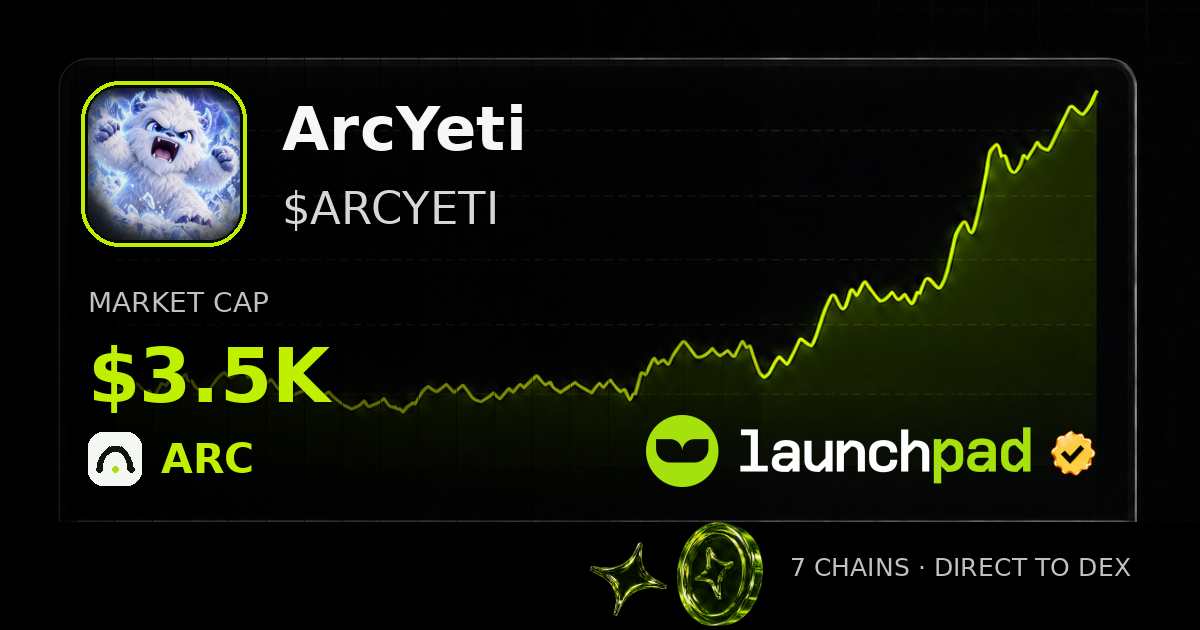 ArcYeti $ARCYETI Open Graph image