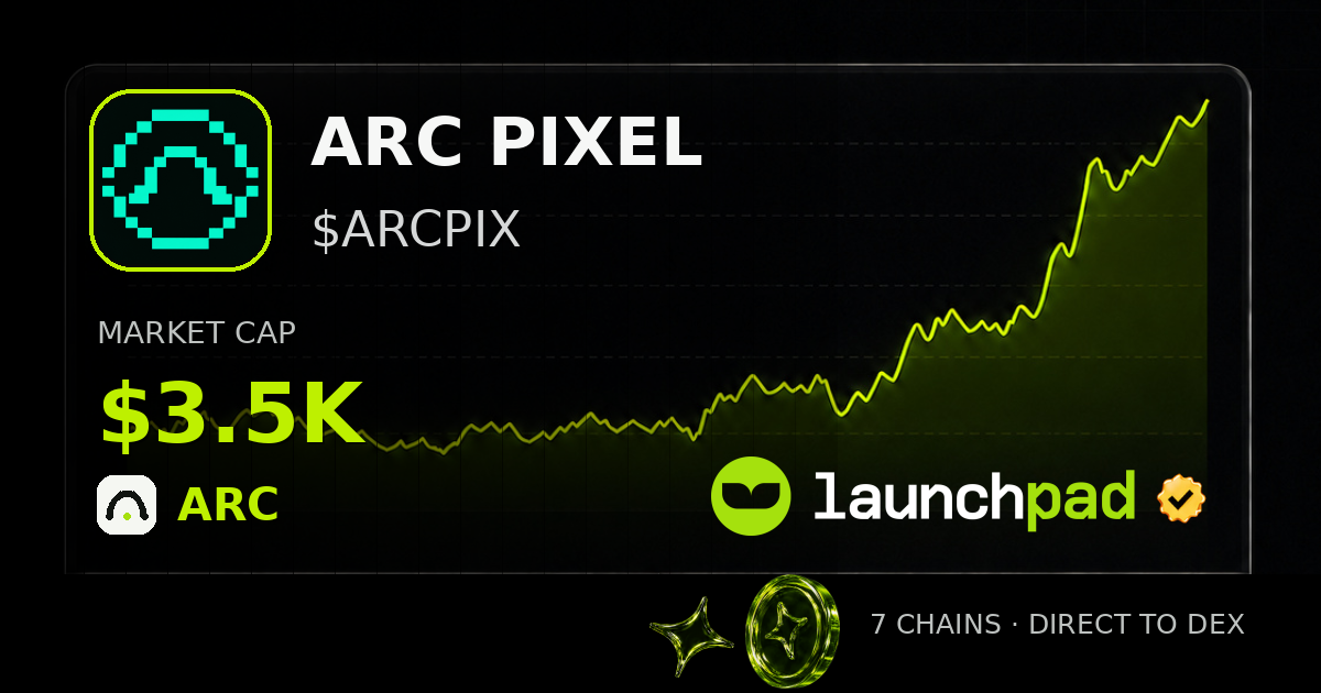 ARC PIXEL $ARCPIX Open Graph image