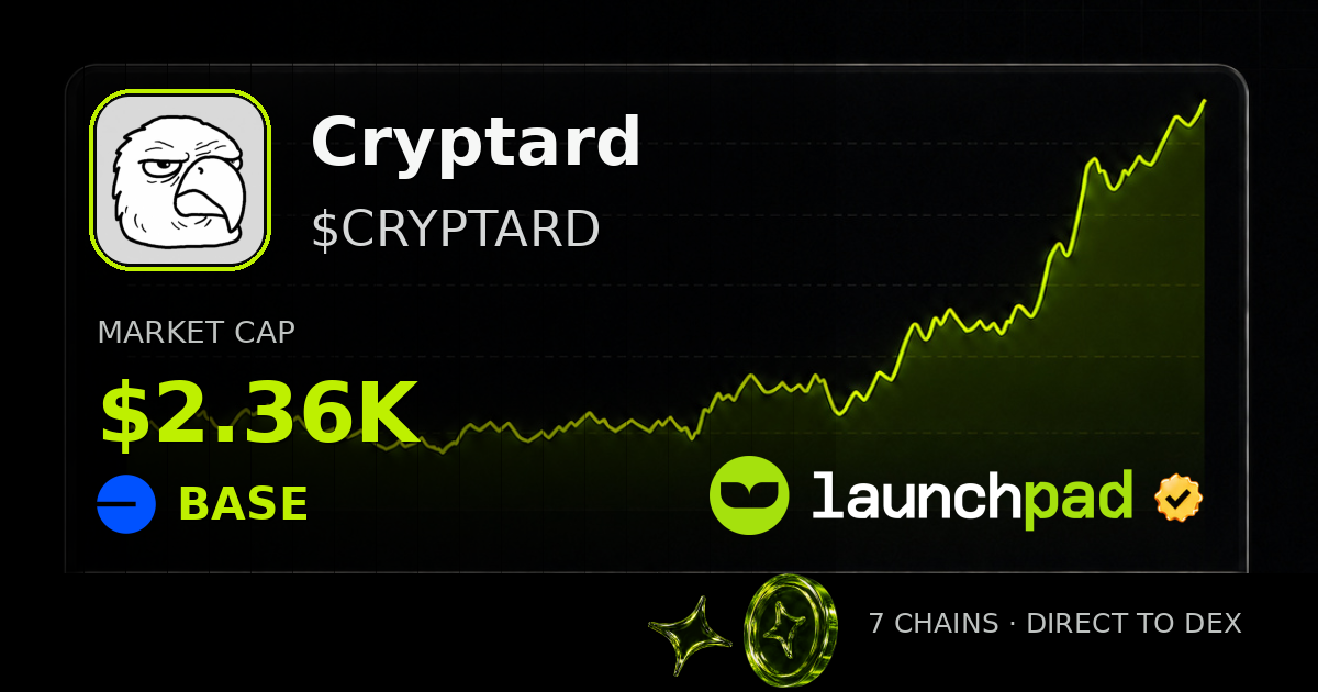Cryptard $CRYPTARD Open Graph image