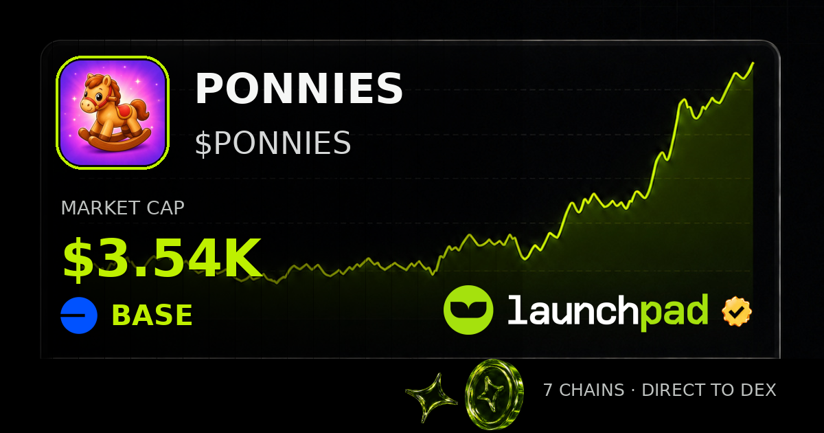 PONNIES $PONNIES Open Graph image