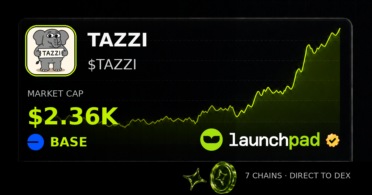 TAZZI $TAZZI Open Graph image