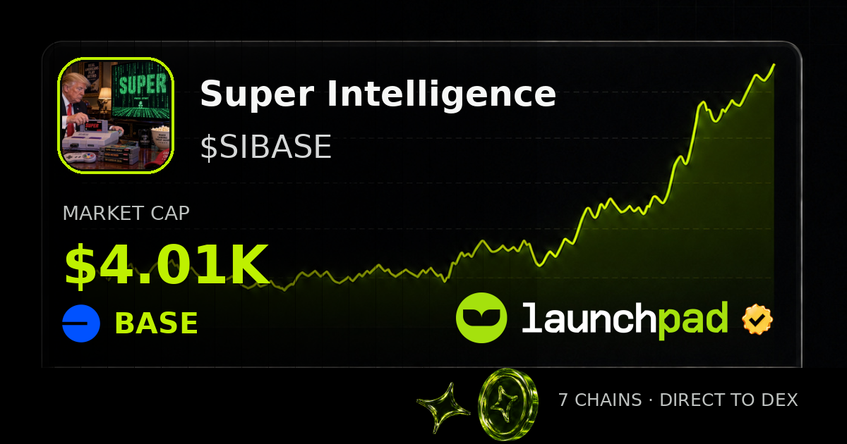 Super Intelligence $SIBASE Open Graph image