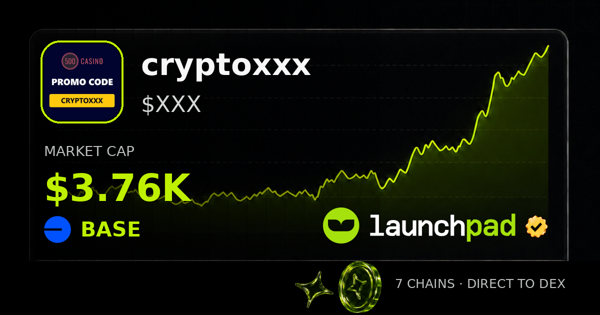 cryptoxxx $XXX Open Graph image