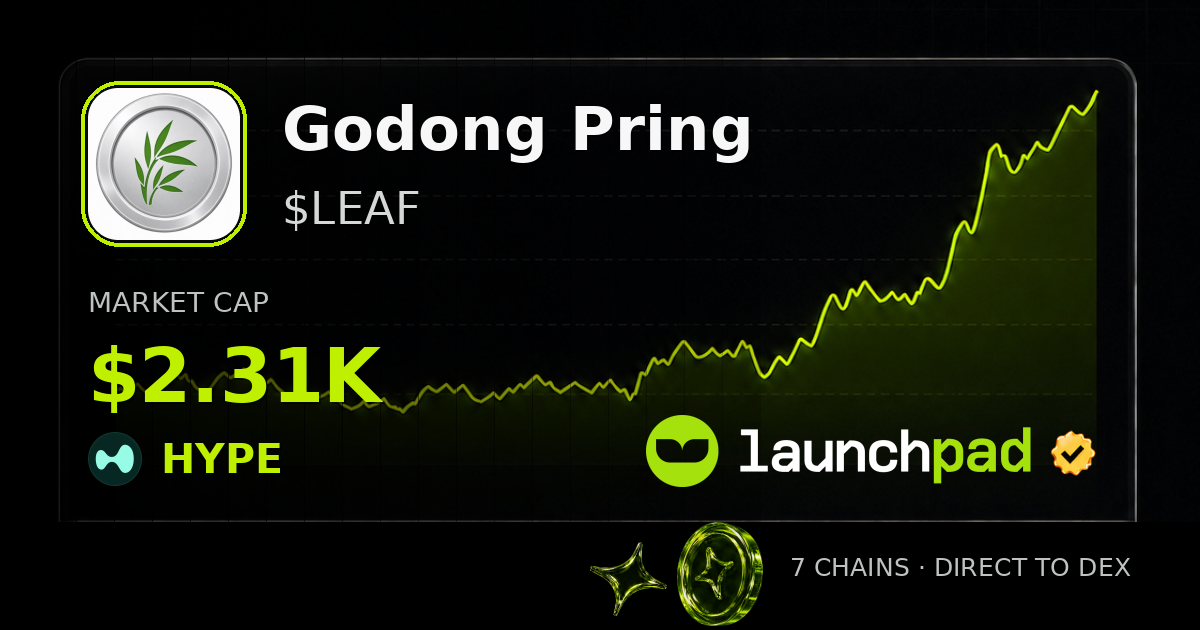 Godong Pring $LEAF Open Graph image