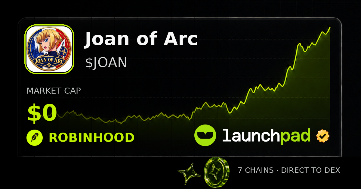 Joan of Arc $JOAN Open Graph image