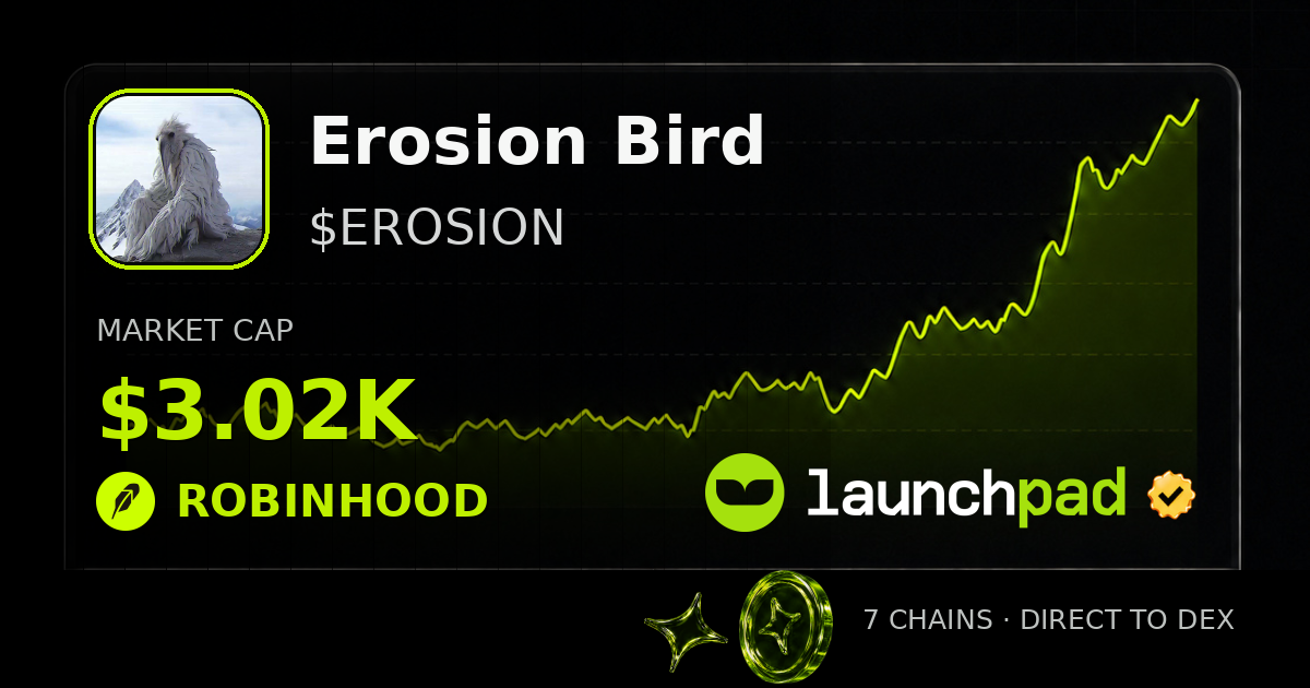Erosion Bird $EROSION Open Graph image