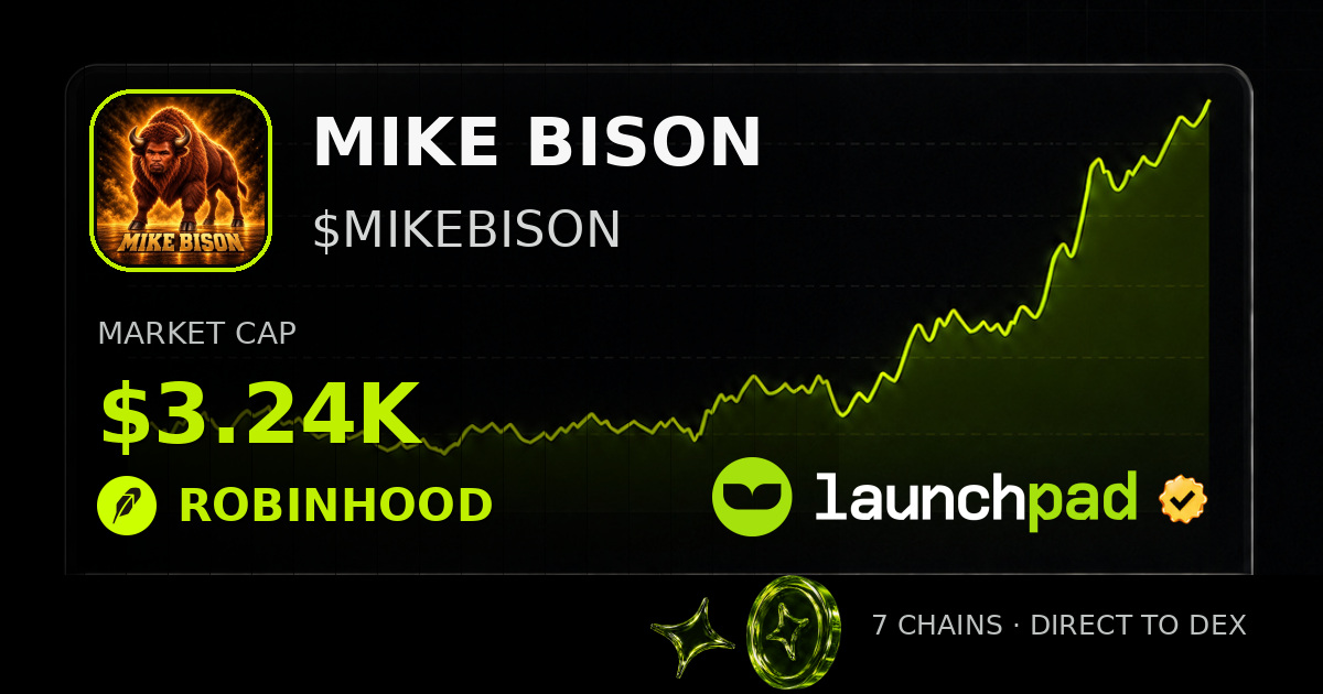 MIKE BISON $MIKEBISON Open Graph image