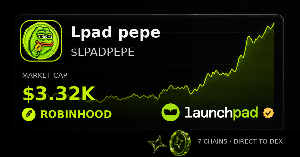 Lpad pepe $LPADPEPE Open Graph image