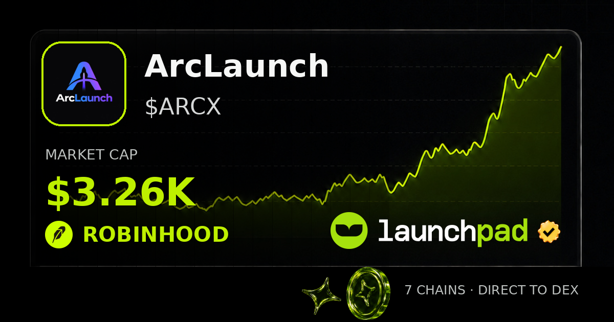 ArcLaunch $ARCX Open Graph image