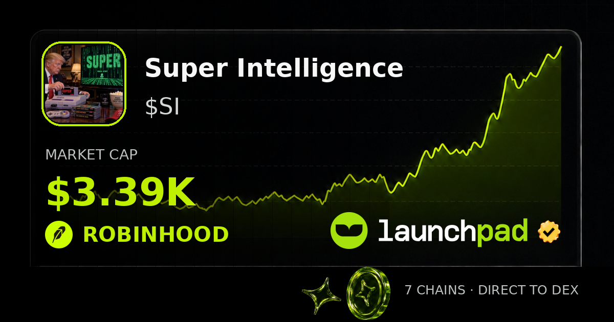 Super Intelligence $SI Open Graph image