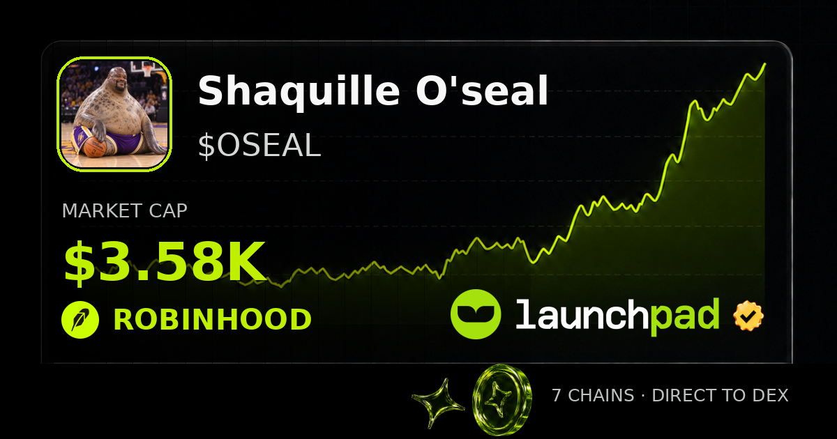 Shaquille O'seal $OSEAL Open Graph image