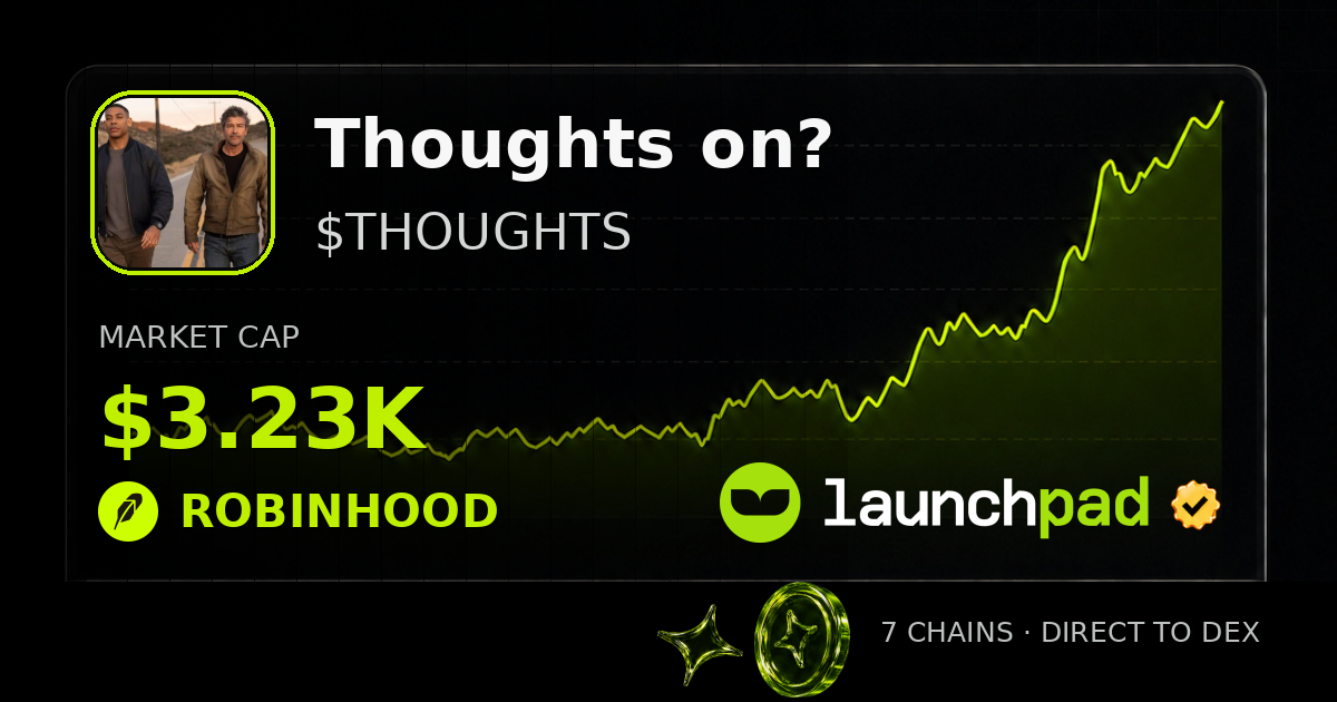 Thoughts on? $THOUGHTS Open Graph image