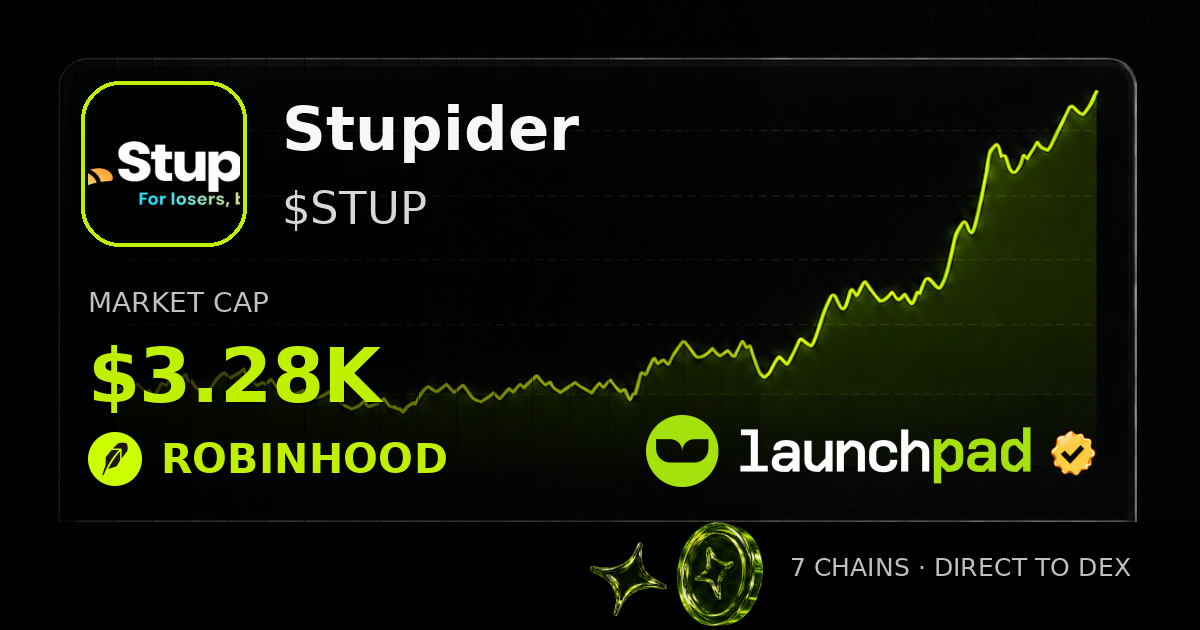 Stupider $STUP Open Graph image