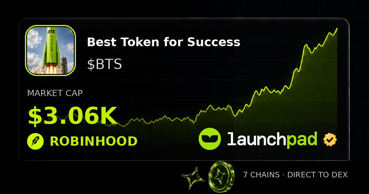 Best Token for Success $BTS Open Graph image