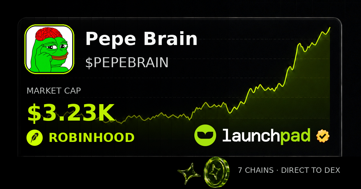 Pepe Brain $PEPEBRAIN Open Graph image