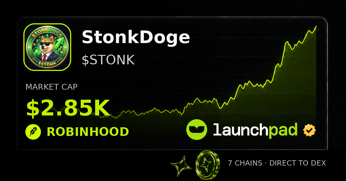 StonkDoge $STONK Open Graph image