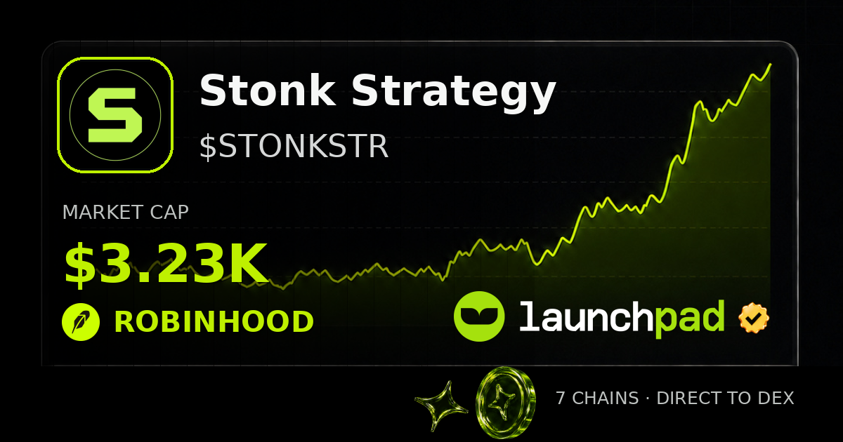 Stonk Strategy $STONKSTR Open Graph image
