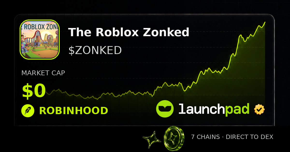 The Roblox Zonked $ZONKED Open Graph image