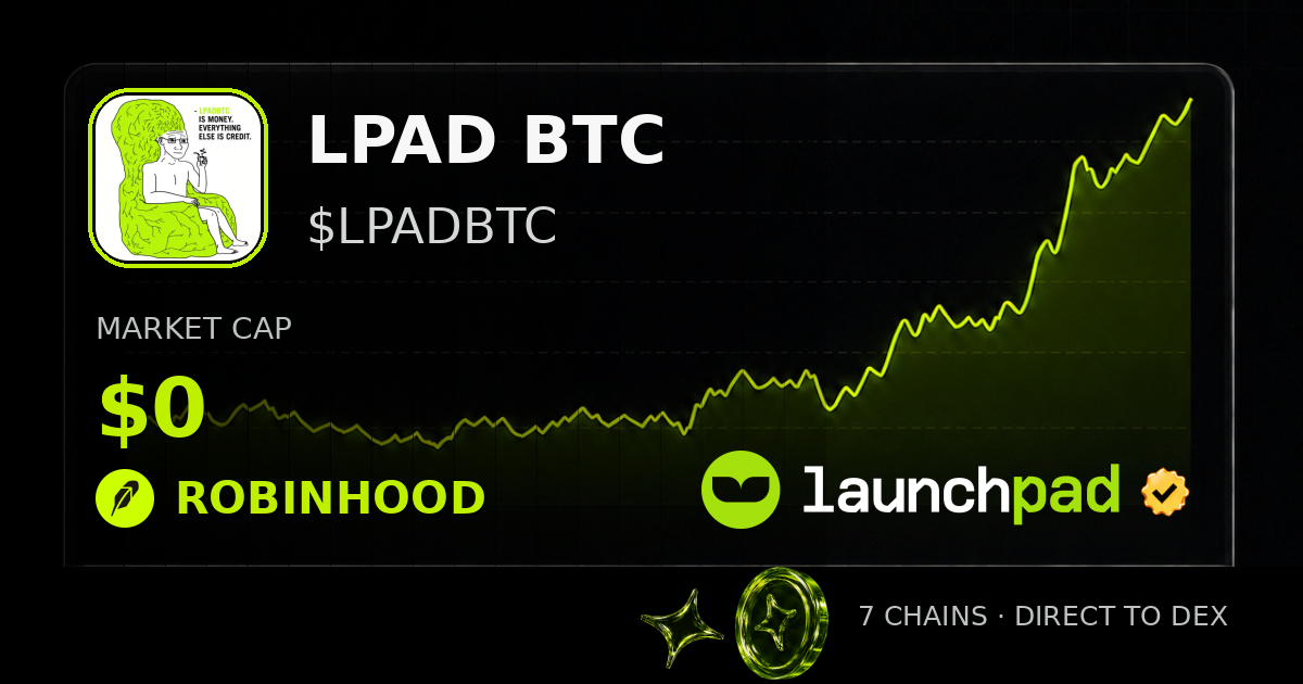LPAD BTC $LPADBTC Open Graph image