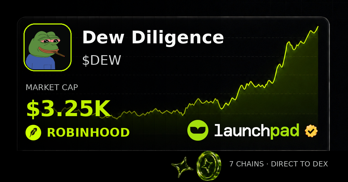 Dew Diligence $DEW Open Graph image