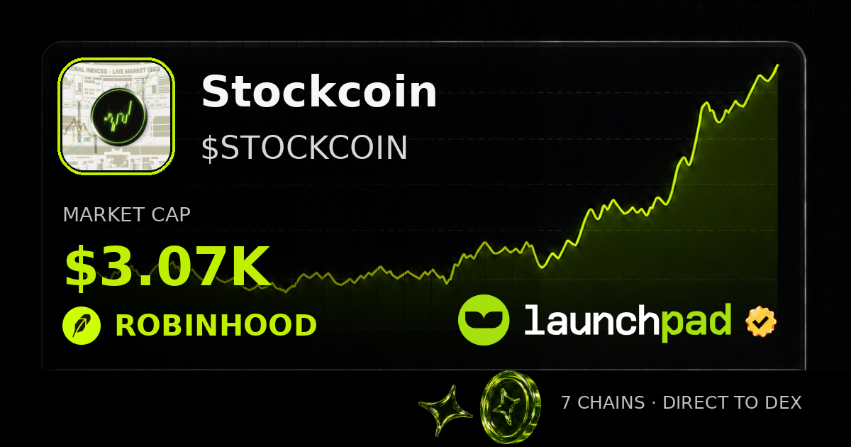 Stockcoin $STOCKCOIN Open Graph image