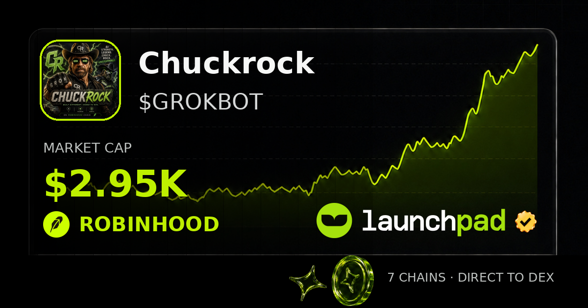 Chuckrock $GROKBOT Open Graph image