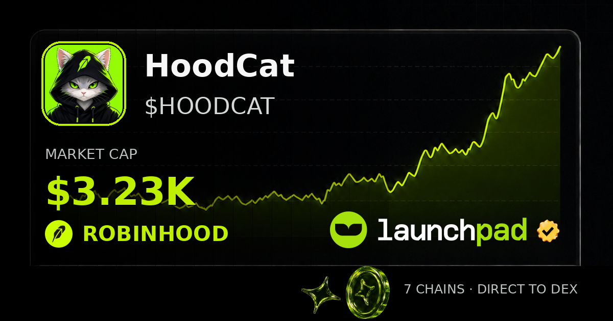 HoodCat $HOODCAT Open Graph image