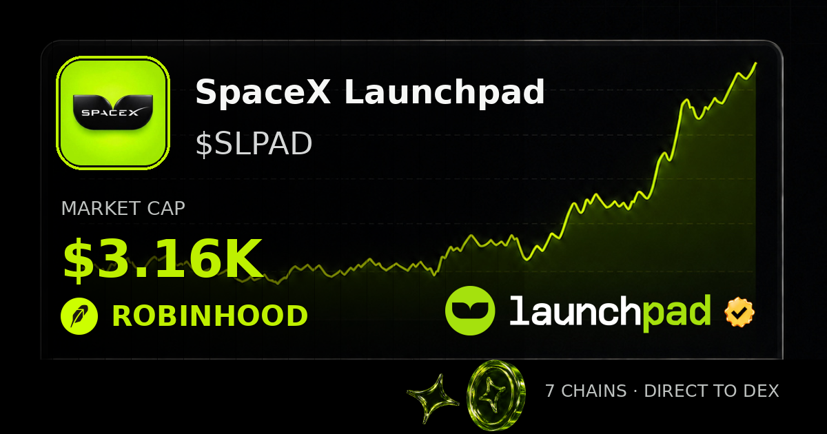 SpaceX Launchpad $SLPAD Open Graph image