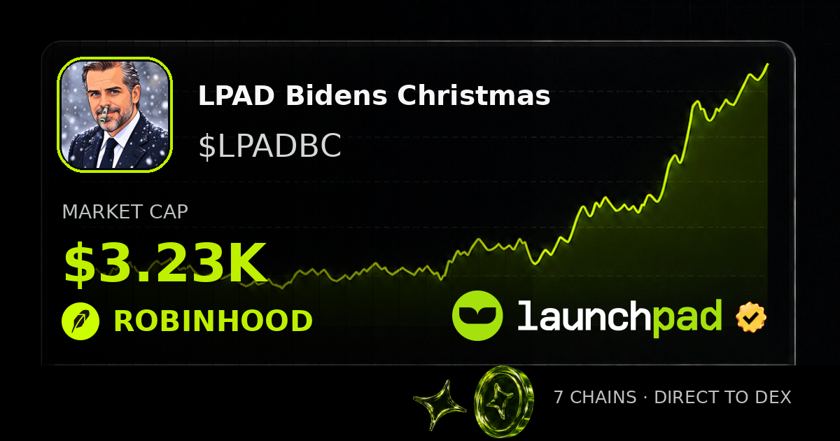 LPAD Bidens Christmas $LPADBC Open Graph image