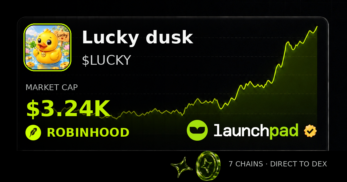 Lucky dusk $LUCKY Open Graph image